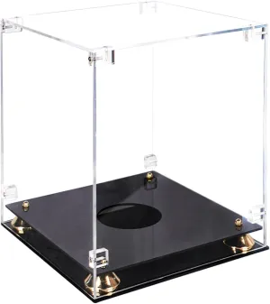 Premium 4mm Acrylic Basketball Display Case – UV-Protected Display Case for Basketball, Ultra Pro Box for Autographed NBA Balls, Durable Plastic Showcase, Cases for Basketball Collectibles