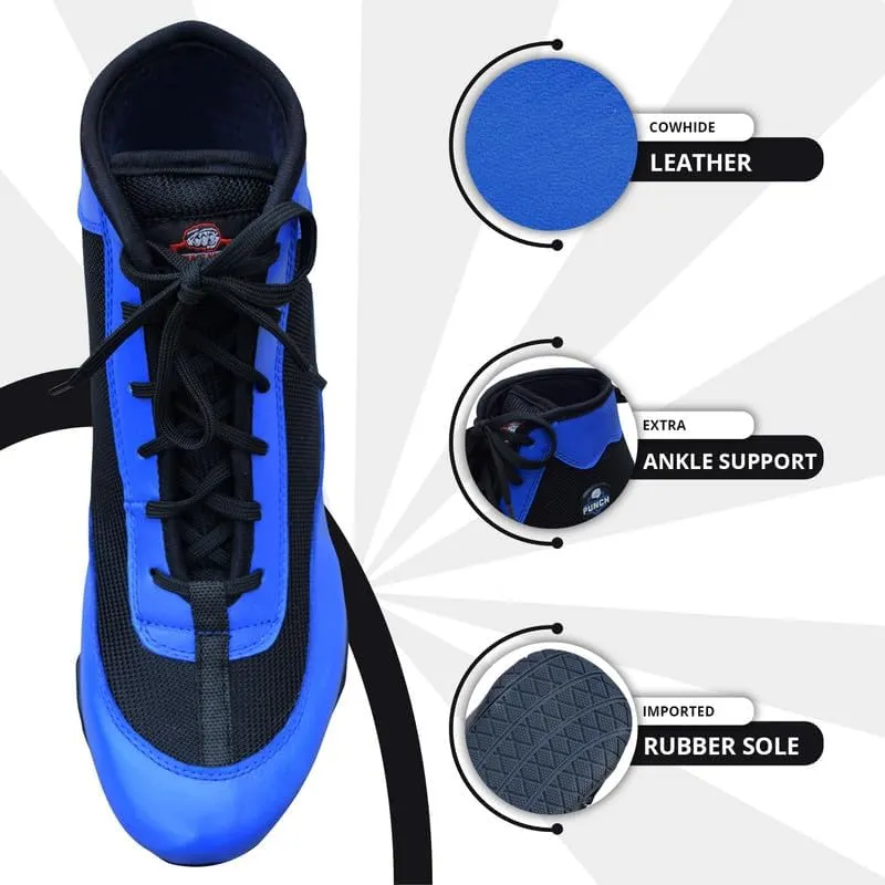 Professional Boxing Shoes Breathable Wrestling Shoes, Training Shoe for Adult & Youth Men Women Non Slip Rubber Sole Lightweight Boots