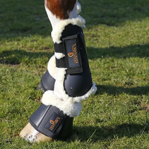 Protectores con piel de Borerga para los tendones AIR