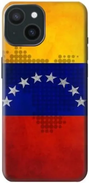 R2974 Venezuela Football Soccer Map Flag Case Cover for iPhone 15
