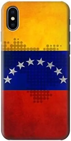 R2974 Venezuela Football Soccer Map Flag Case Cover for iPhone X