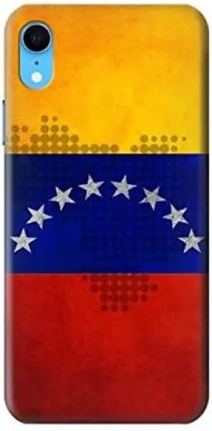R2974 Venezuela Football Soccer Map Flag Case Cover for iPhone XR