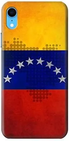 R2974 Venezuela Football Soccer Map Flag Case Cover for iPhone XR