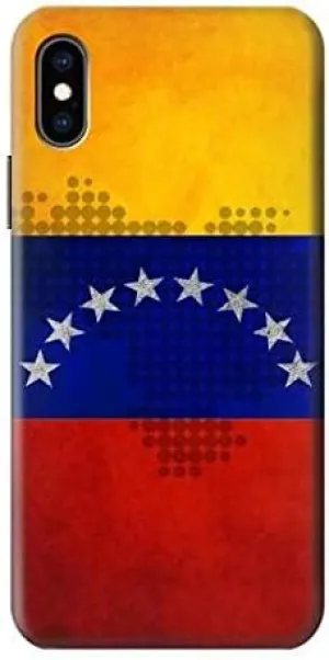 R2974 Venezuela Football Soccer Map Flag Case Cover for iPhone Xs