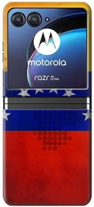 R2974 Venezuela Football Soccer Map Flag Case Cover for Motorola Razr 40 Ultra