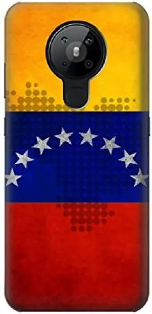 R2974 Venezuela Football Soccer Map Flag Case Cover for Nokia 5.3