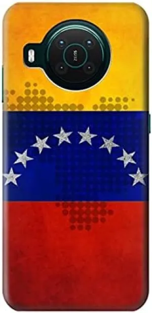 R2974 Venezuela Football Soccer Map Flag Case Cover for Nokia X10