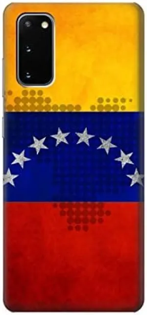 R2974 Venezuela Football Soccer Map Flag Case Cover for Samsung Galaxy S20