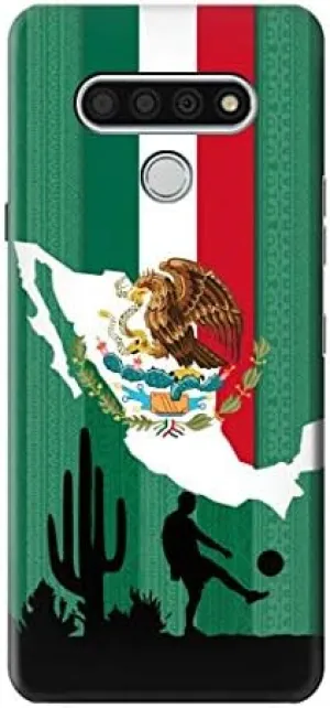 R2994 Mexico Football Soccer Map Flag Case Cover for LG Stylo 6