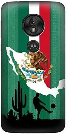 R2994 Mexico Football Soccer Map Flag Case Cover for Motorola Moto G7 Play