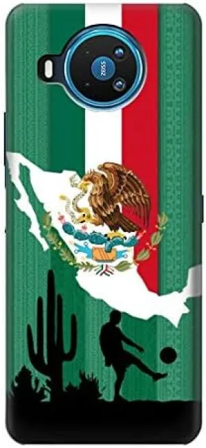 R2994 Mexico Football Soccer Map Flag Case Cover for Nokia 8.3 5G