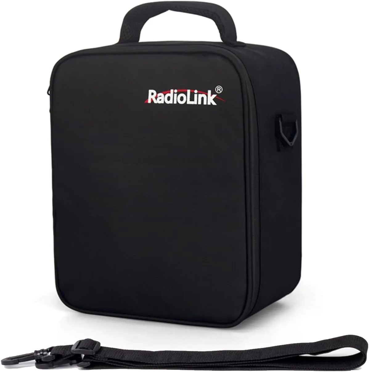 Radiolink EVA Carrying Case with Shoulder Strap and RC8X Form Interior, Portable Waterproof Bag RC8X Radio RC Transmitter and Accessories, Black, 11.5''*8.66''*6.91''