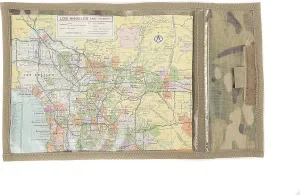 Raine Secure Seal Individual Map Case - Fits BDU pockets- 7"x9" Viewing Area