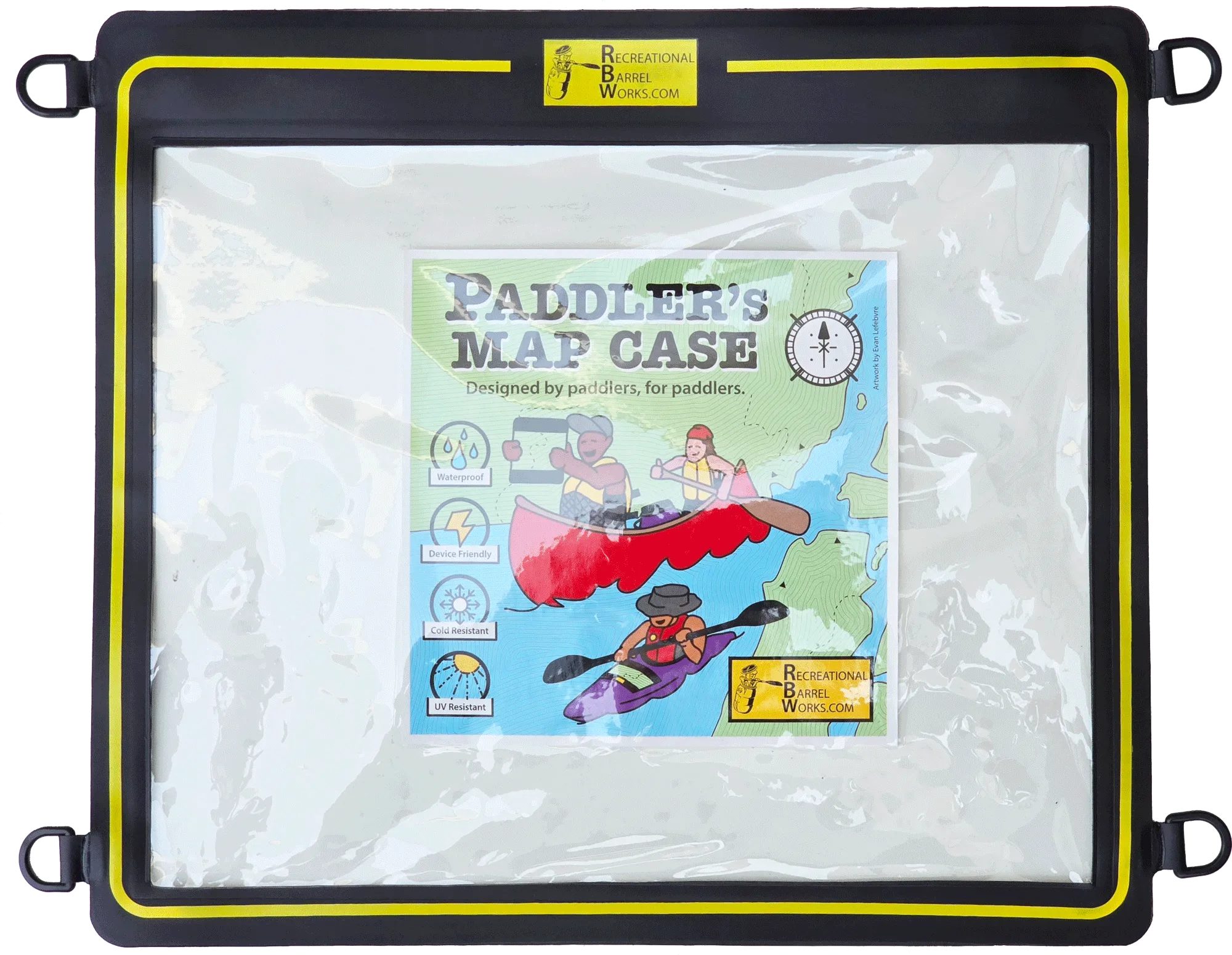 Recreational Barrel Works Paddler's Map Case