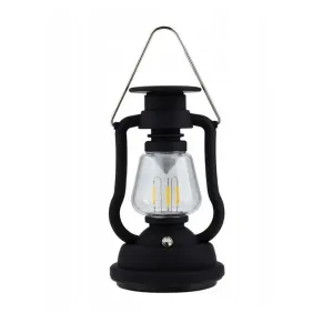 Retro lantern super bright rechargeable LED solar camp light with a Hand Crank