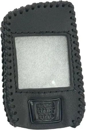 #RF-2WQ9-FM Leather Case Q9 2Way Remote leather Case Key Fob Quality Durable New Replacement Parts For Compustar