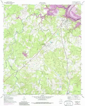 Riverside TX topo map, 1:24000 Scale, 7.5 X 7.5 Minute, Historical, 1961, Updated 1986, 26.8 x 23.1 in