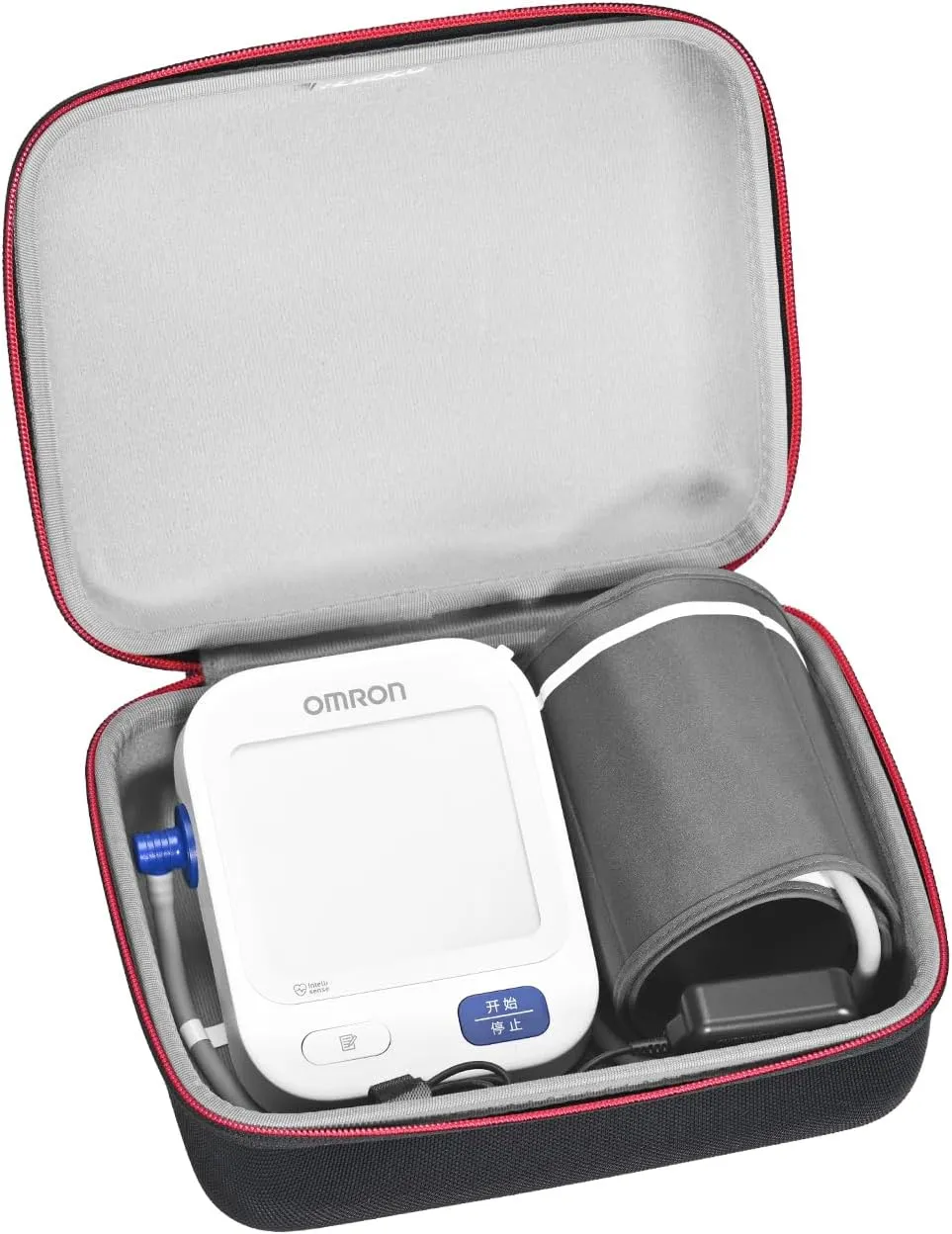 RLSOCO Hard Case for OMRON Bronze/Silver/Iron/5 Series Upper Arm Blood Pressure Monitor - Fits for OMRON BP5150/BP5255/BP5100/BP5250/BP5000/BP7250/BP742N (Case Only)
