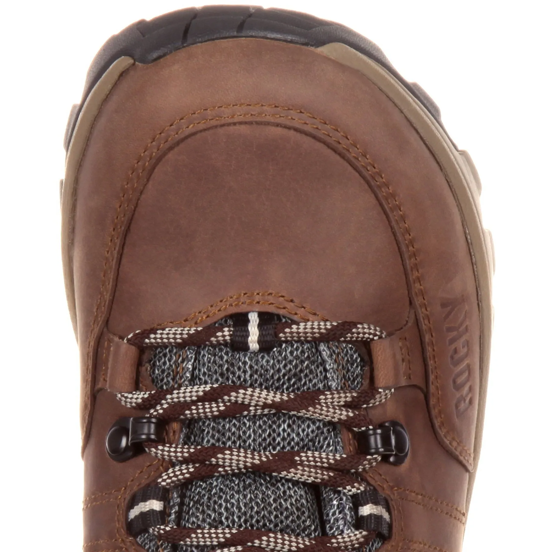 Rocky Women's Endeavor Point 5" Waterproof Outdoor Hiking Boot- Brown- RKS0301