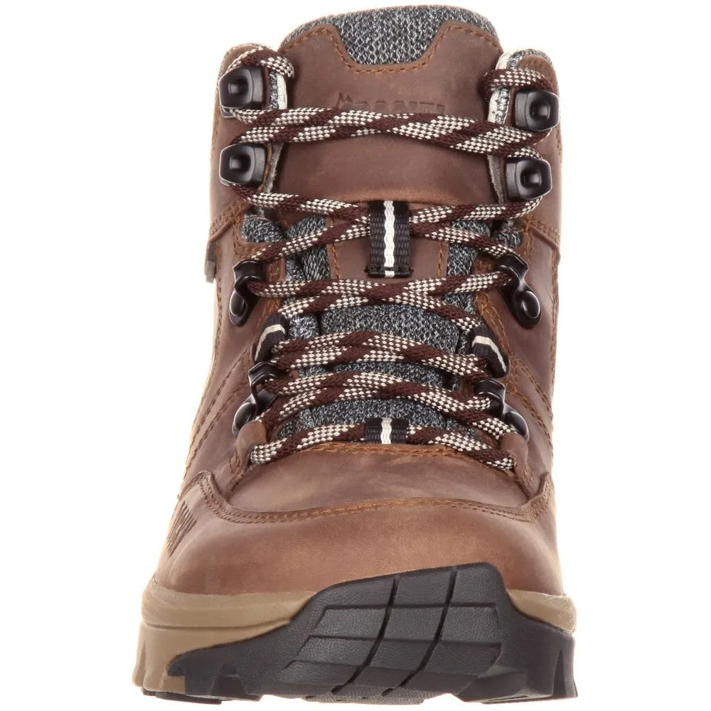 Rocky Women's Endeavor Point 5" Waterproof Outdoor Hiking Boot- Brown- RKS0301