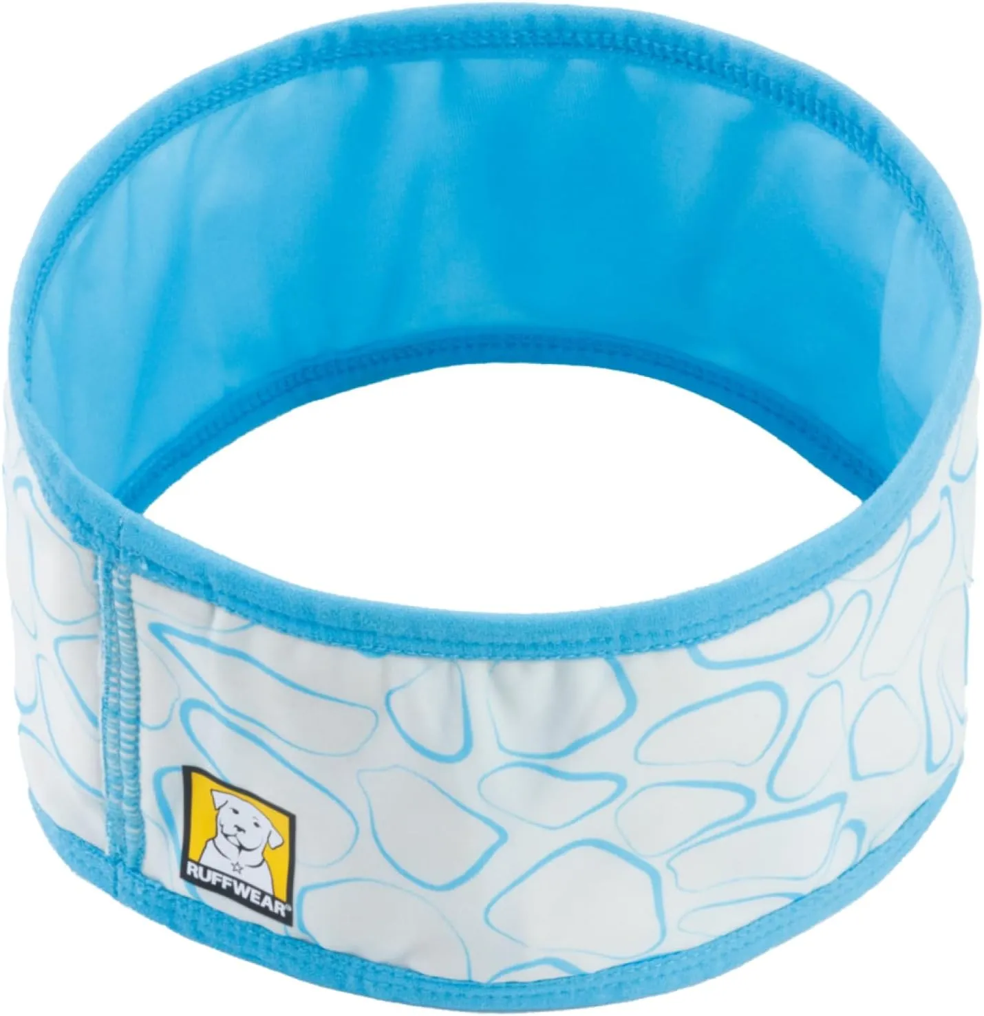 Ruffwear, Swamp Cooler Dog Neck Gaiter, Evaporative Cooling Gear for Hot Weather, Biolumin Blue, Medium
