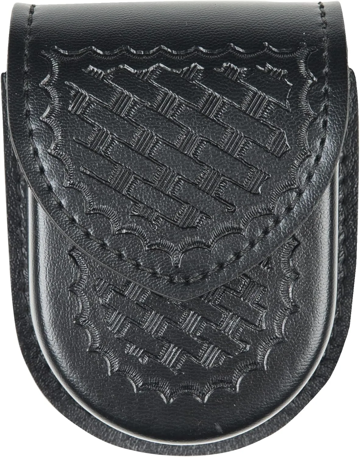 Safariland Duty Gear Double Handcuff Case - 2.25" Duty Belt Loop - Basketweave