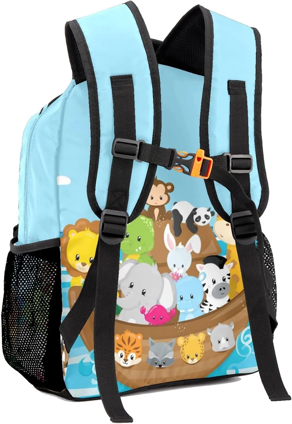 Sailor Sea Animal Personalized Kids School Backpack Custom Name for Boys Girls Primary Daypack Bookbag Travel Bag