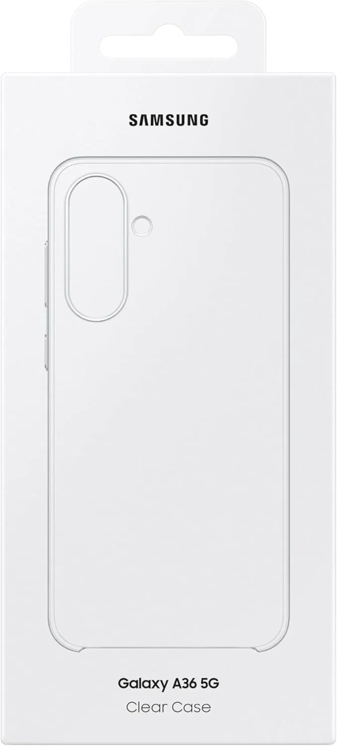 SAMSUNG Galaxy A36 5G Clear Case, Slim Design, Durable Design, Transparency, EF-QA366CTEGUS