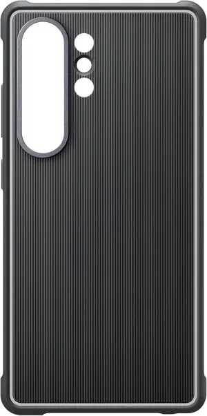 Samsung Galaxy S25 Ultra Rugged Phone Case, Protective Cover, Durable Raised Edges, Shockproof, Enhanced Stability, Sleek and Modern Design, US Version, EF-RS938CBEGUS, Black
