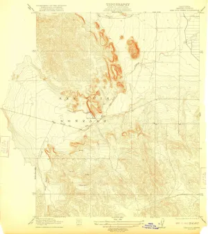 San Luis Creek CA topo map, 1:31680 Scale, 7.5 X 7.5 Minute, Historical, 1922, 19.8 x 17.6 in