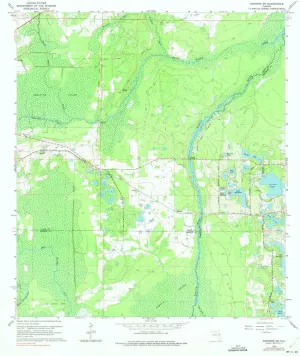Sanford SW FL topo map, 1:24000 Scale, 7.5 X 7.5 Minute, Historical, 1965, Updated 1975, 27 x 23 in