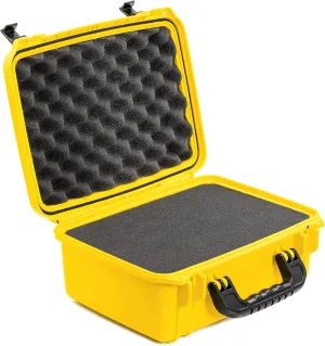 Seahorse 520 Heavy Duty Protective Dry Box Case with Accuform Foam - TSA Approved/Mil Spec / IP67 Waterproof/USA Made for Cameras, Action Cameras, Firearms, Camping, Kayaks