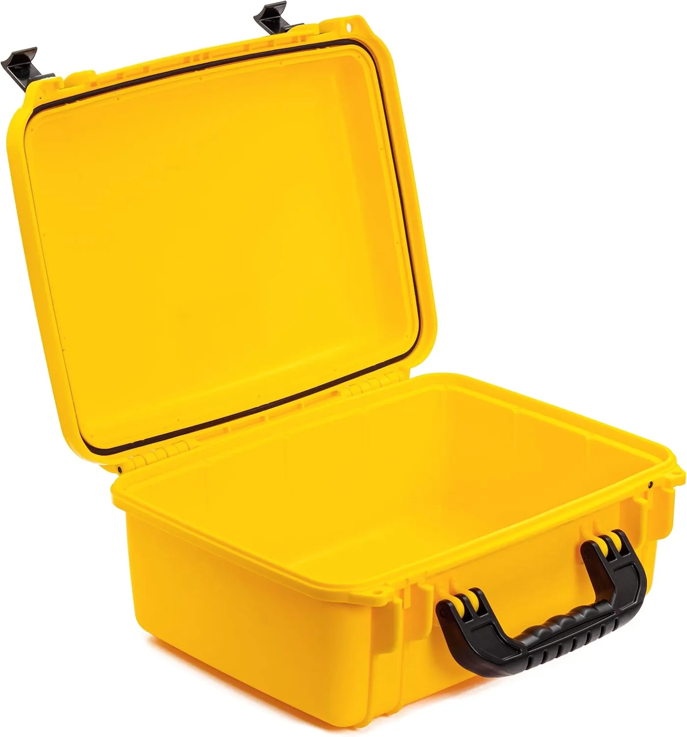Seahorse 520 Heavy Duty Protective Dry Box Case Without Foam - TSA Approved/Mil Spec / IP67 Waterproof/USA Made for Cameras, Action Cameras, Firearms, Camping, Kayaks