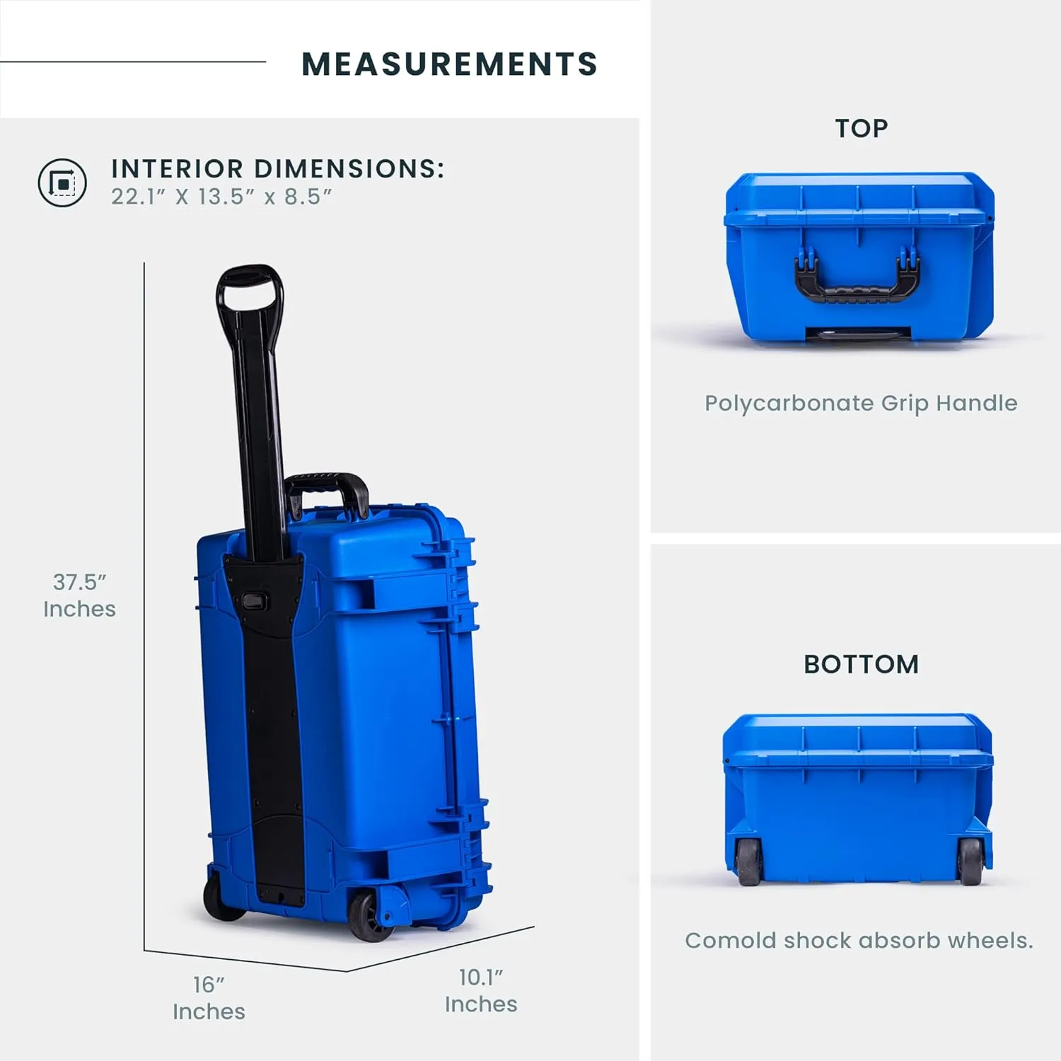 Seahorse 920 Professional Camera Protective Hard Case with Lid Organizer   Padded Dividers - TSA Approved/Mil Spec / IP67 Waterproof/USA Made for Professional Photographers Camera Enthusiasts