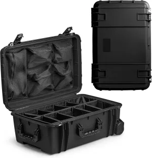 Seahorse 920 Professional Camera Protective Hard Case with Lid Organizer   Padded Dividers - TSA Approved/Mil Spec / IP67 Waterproof/USA Made for Professional Photographers Camera Enthusiasts