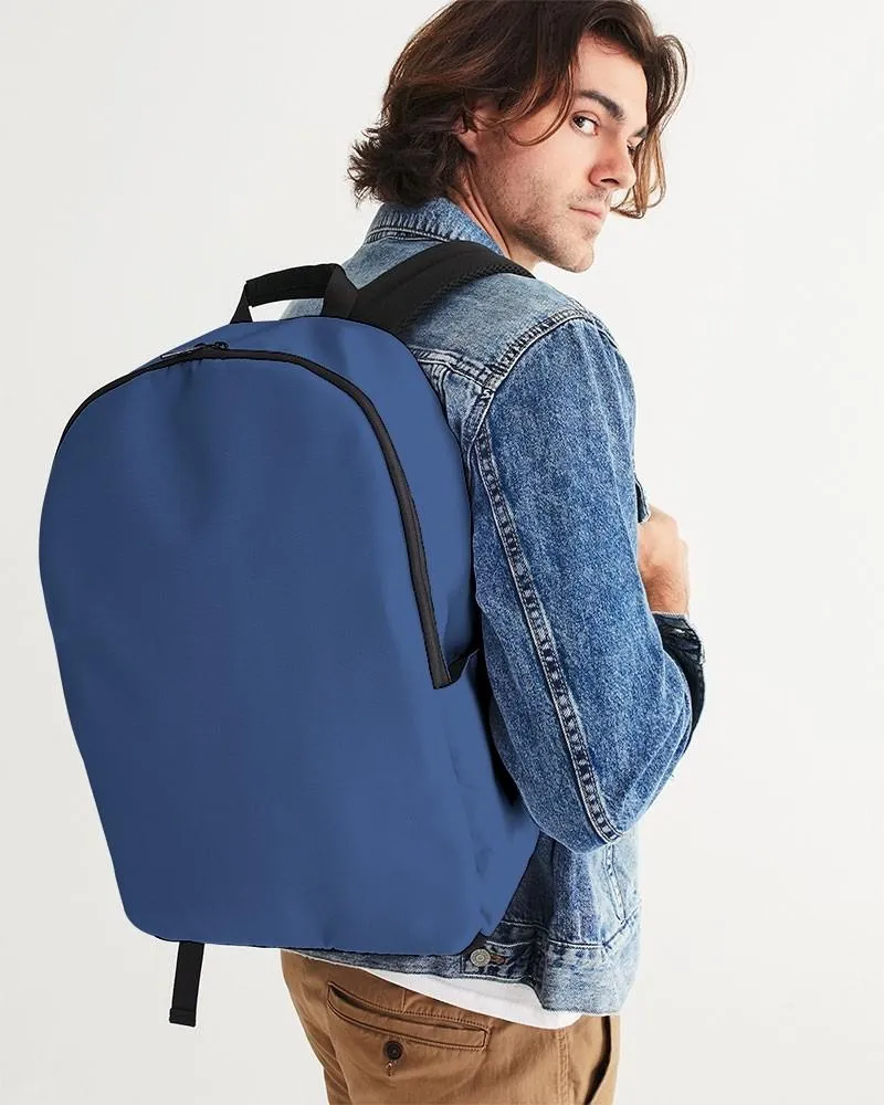 Shaded Midtone Blue Waterproof Backpack | C80M60Y0K30