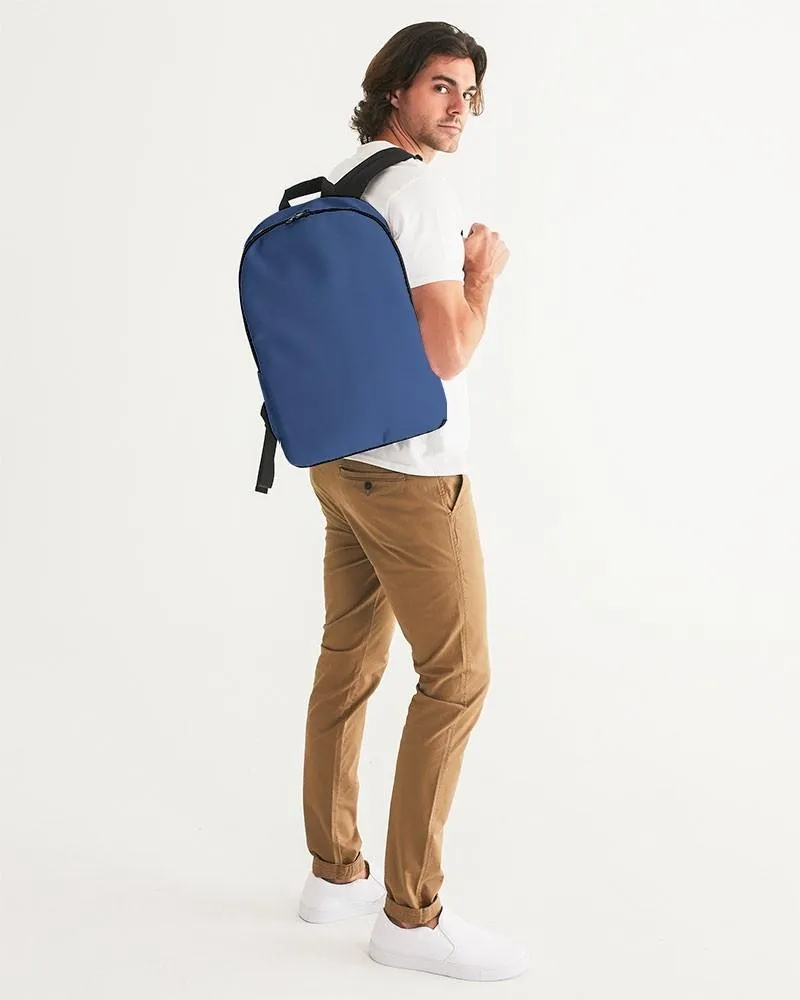 Shaded Midtone Blue Waterproof Backpack | C80M60Y0K30