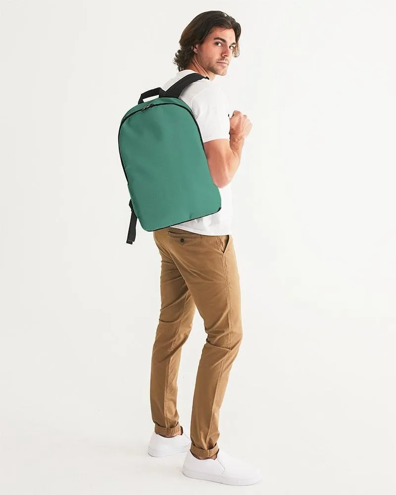 Shaded Pastel Green Waterproof Backpack | C60M0Y45K30