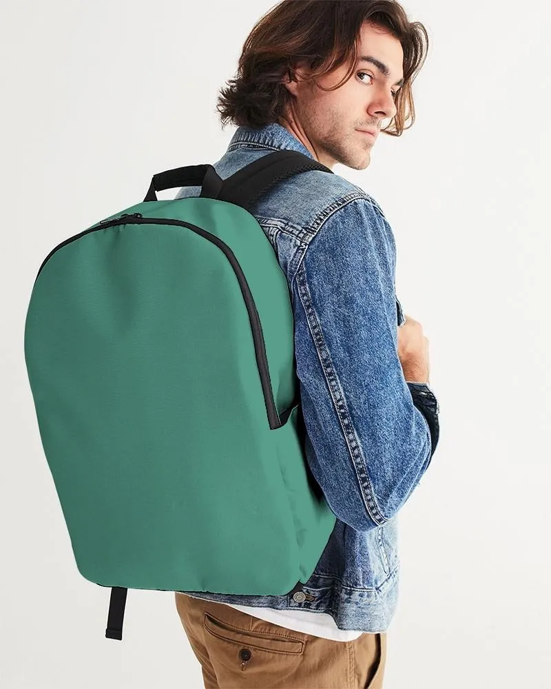 Shaded Pastel Green Waterproof Backpack | C60M0Y45K30
