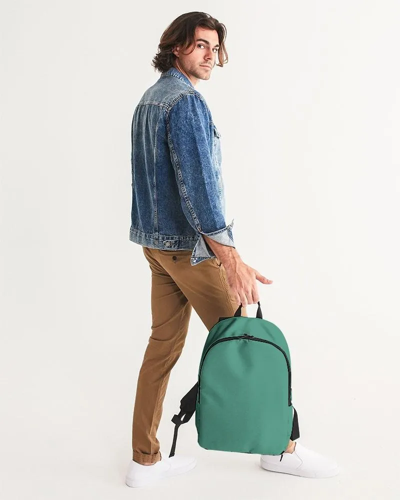 Shaded Pastel Green Waterproof Backpack | C60M0Y45K30