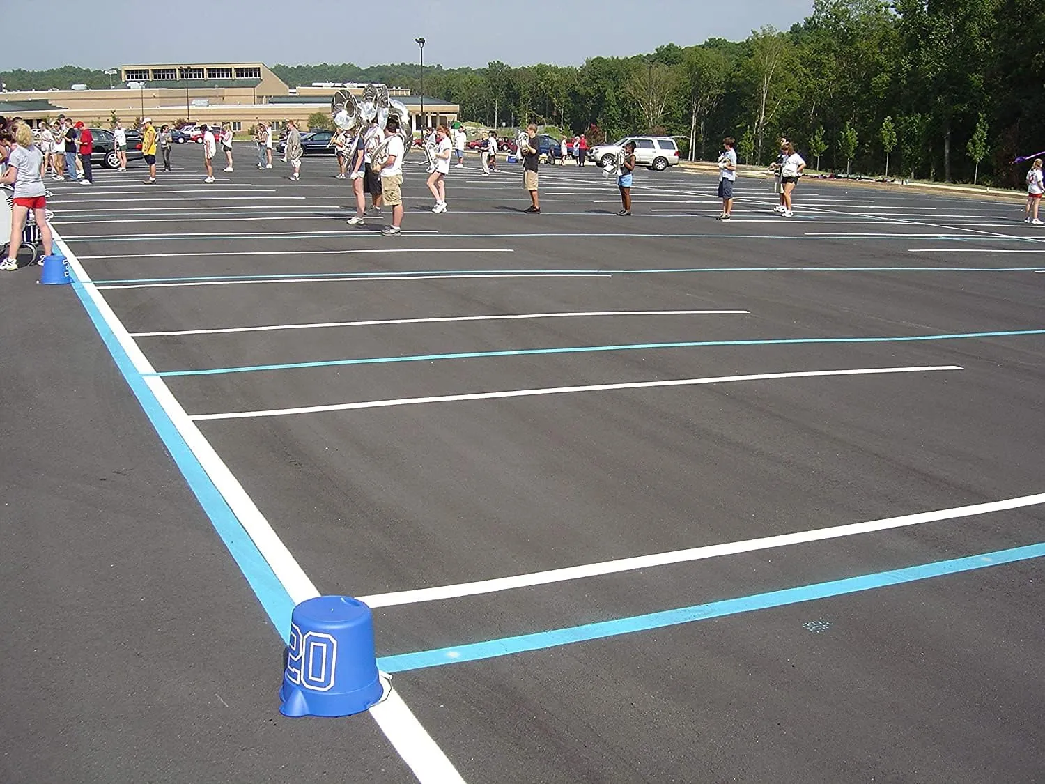 Sharp Stripe All Terrain Striper (SSAT) / DuraStripe White 26 oz. FATCAN Combo...The Brightest, Whitest, Most Durable Line Marking Paint Available!