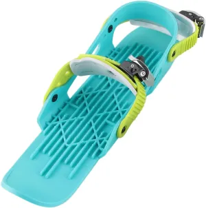 Short Ski Skates, Mini Ski Shoes for Downhill Slopes, Winter Sports with Adjustable Strap, Fit All Adults, Mini Skis for Snow and Ice Gliding, Ideal for Snowparks, Skating, and