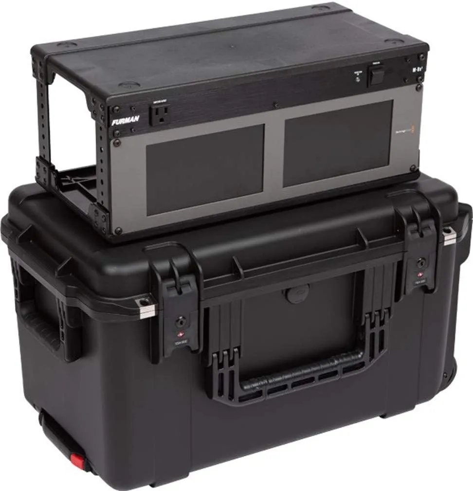 SKB 3i-2213M124U iSeries 4U Shallow Fly Rack Case - 9"