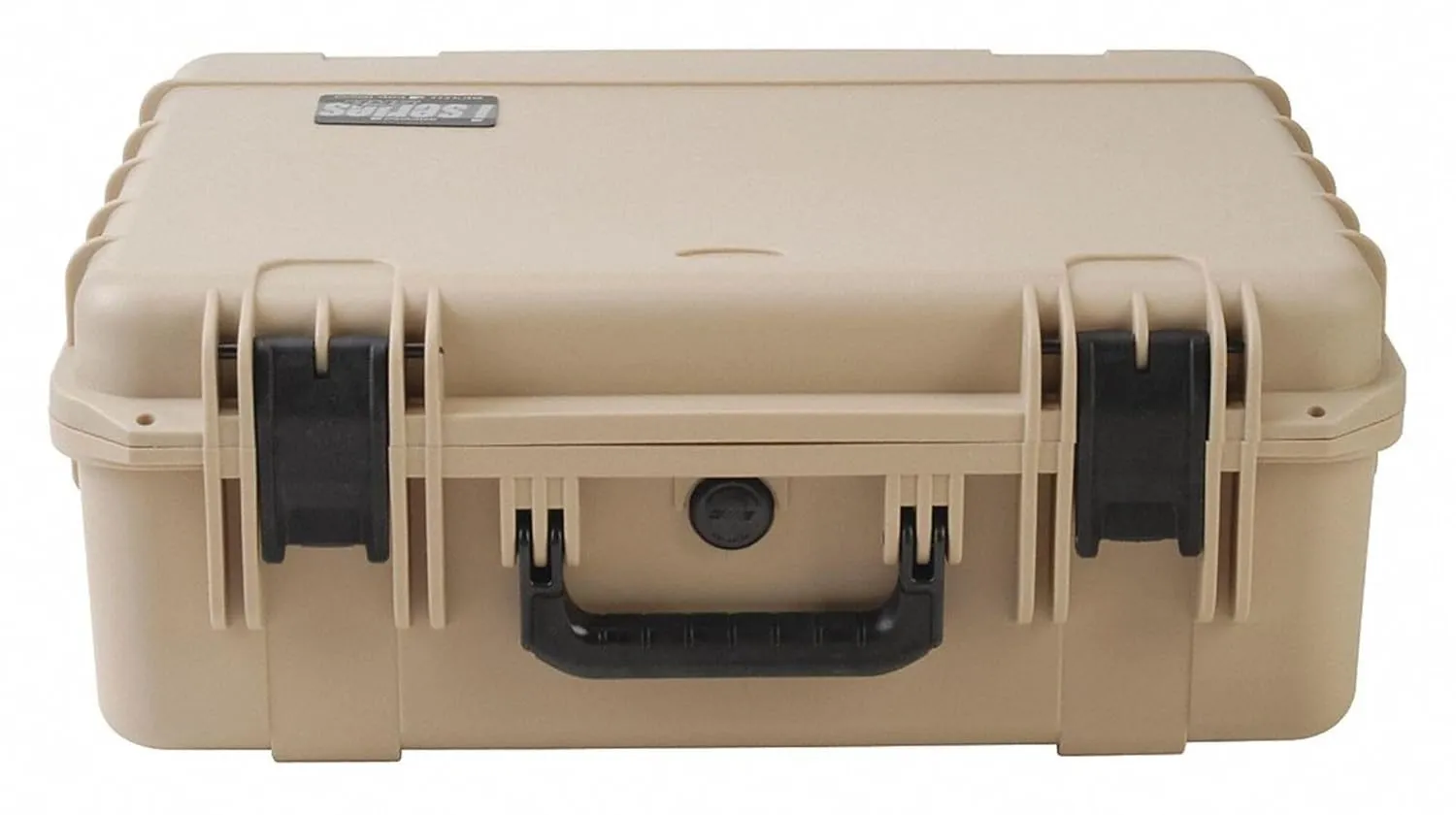 SKB iSeries 12"x9"x4" Tan Pistol Case with Cubed Foam, Waterproof and Durable (3i-1209-4T-L)