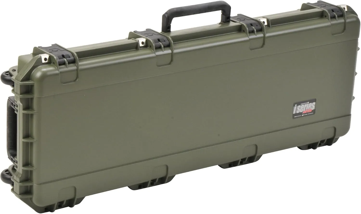 SKB iSeries 42"x14" OD Green Modern Sporting Rifle Gun Case, Waterproof, Impact Resistant, Secure Latches (3i-4214-5M-L)