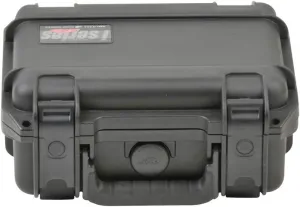 SKB iSeries 9"x7"x4" Black Pistol Case with Layered Foam, Durable Protective Gun Case (3i-0907-4B-L)