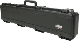SKB iSeries Single Rifle Case with Layered Foam, Black, Durable Gun Case for Rifle Protection (3i-4909-5B-L)