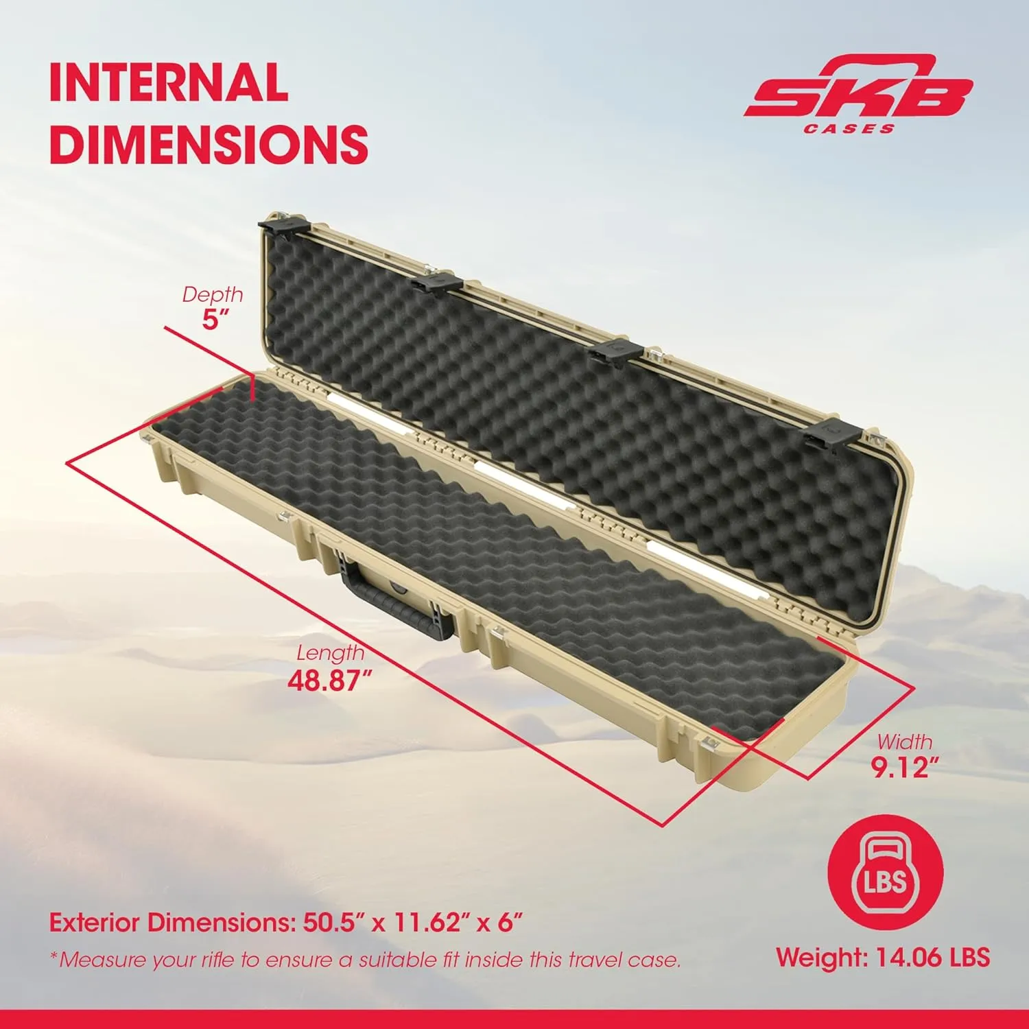 SKB iSeries Single Rifle Case