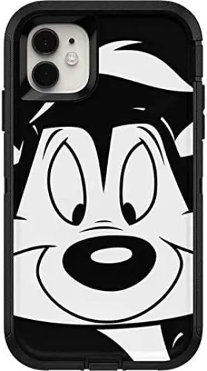 Skinit Decal Skin Compatible with OtterBox Defender iPhone 11 Case - Officially Licensed Warner Bros Pepe Le Pew Design