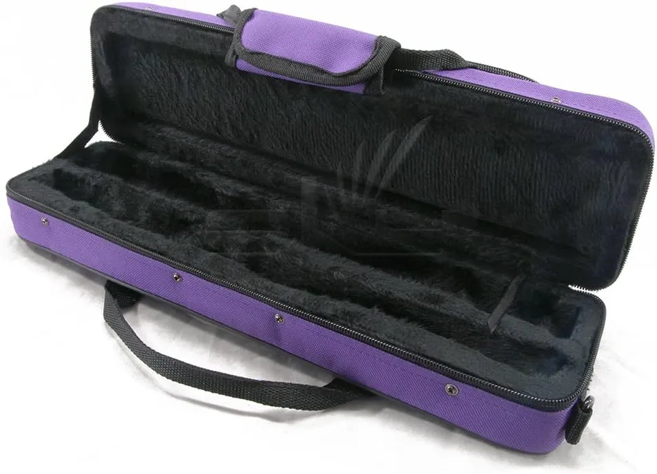 Sky "C" Flute Lightweight Case with Shoulder Strap (Purple)
